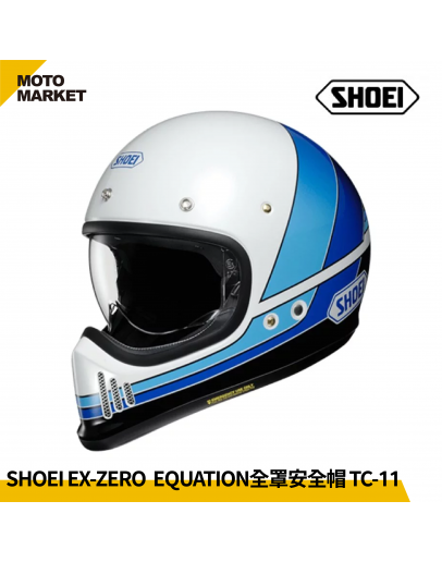 SHOEI 全罩安全帽 山車帽 EX-ZERO EQUATION TC-11 復古