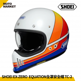 SHOEI 全罩安全帽 山車帽 EX-ZERO 花色款 EQUATION TC-2 復古