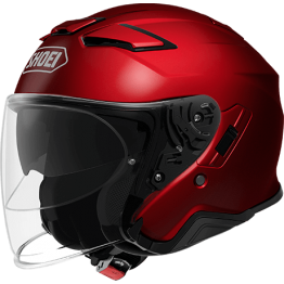 SHOEI J-Cruise II 3/4安全帽 素色 #紅