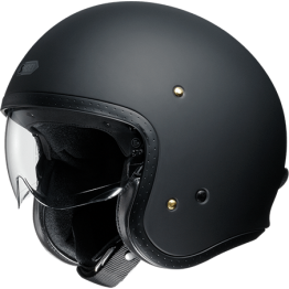 SHOEI J.O 3/4 復古安全帽 素色 #消光黑