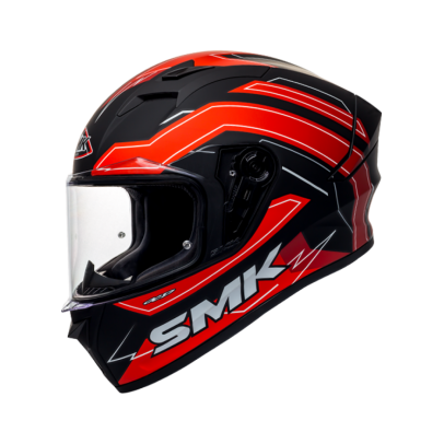 SMK STELLAR 彩繪 BOLT 電光風暴 MA231 消光紅 全罩式 安全帽  SMK STELLAR 彩繪 BOLT 電光風暴 MA231 消光紅 全罩式 安全帽