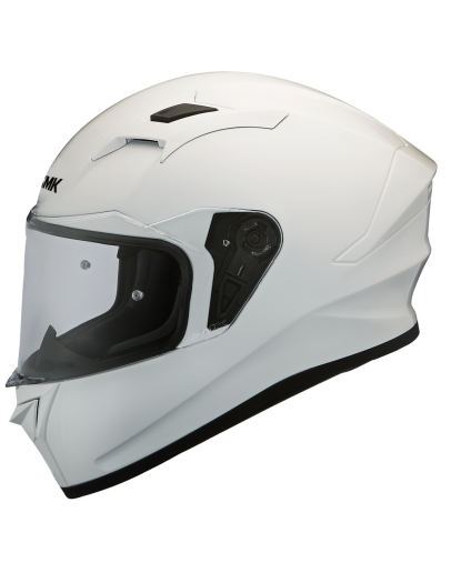 SMK STELLAR 素色 GL100 亮白 全罩式 安全帽 
