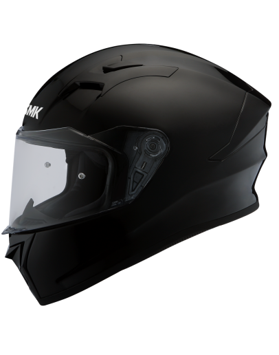 SMK STELLAR 素色 GL200 亮黑 全罩式 安全帽 