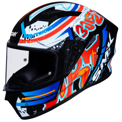 SMK STELLAR 彩繪 GRAFFITI 破壞者 GL237 黑 全罩式 安全帽  SMK STELLAR 彩繪 GRAFFITI 破壞者 GL237 黑 全罩式 安全帽