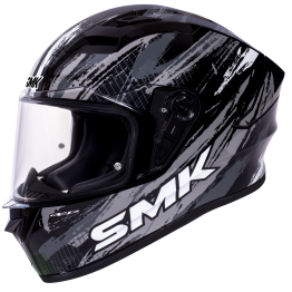 SMK STELLAR 彩繪 METEORITE 侵略者 GL266 灰 全罩式 安全帽 