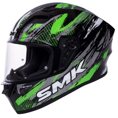 SMK STELLAR 彩繪 METEORITE 侵略者 GL286 綠 全罩式 安全帽  SMK STELLAR 彩繪 METEORITE 侵略者 GL286 綠 全罩式 安全帽