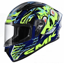 SMK STELLAR 彩繪 SKULL 不朽戰魂 GL542 全罩式 安全帽 