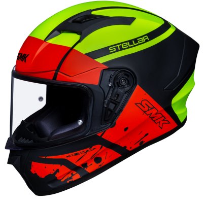 SMK STELLAR 彩繪 SQUAD 突擊隊 MA234 消光黃紅 全罩式 安全帽  SMK STELLAR 彩繪 SQUAD 突擊隊 MA234 消光黃紅 全罩式 安全帽