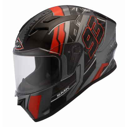 SMK STELLAR 彩繪 SWANK 狂人 MADA672 消光黑紅 全罩式 安全帽  SMK STELLAR 彩繪 SWANK 狂人 MADA672 消光黑紅 全罩式 安全帽