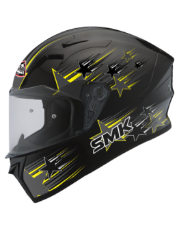 SMK STELLAR 彩繪 RAINSTAR 星願者 MA264 消光黃 全罩式 安全帽 