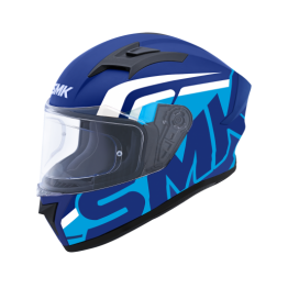 SMK STELLAR 彩繪 STAGE 街道特勤 MA551 消光藍 全罩式 安全帽  SMK STELLAR 彩繪 STAGE 街道特勤 MA551 消光藍 全罩式 安全帽