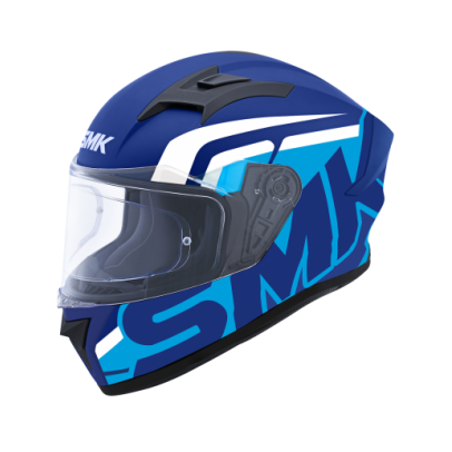 SMK STELLAR 彩繪 STAGE 街道特勤 MA551 消光藍 全罩式 安全帽  SMK STELLAR 彩繪 STAGE 街道特勤 MA551 消光藍 全罩式 安全帽