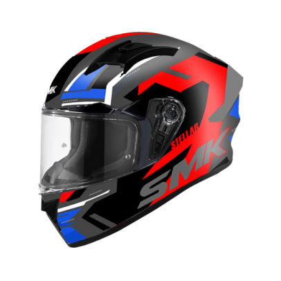 SMK STELLAR 彩繪 K-Power 飆風 GL635 紅藍  全罩式 安全帽  SMK STELLAR 彩繪 K-Power 飆風 GL635 紅藍  全罩式 安全帽