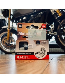 ALPINE MotoSafe Tour 騎士濾音器 抗噪 軟式不壓迫 ATS材質 降低風切聲 可水洗