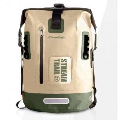STREAM TRAIL Dry Tank 25L 防水雙肩背包 Two Tone 雙色 戰地沙&綠