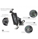 TAKEWAY 黑隼Z手機座 後照鏡式 LA3-PH05 標準版 防盜 黑