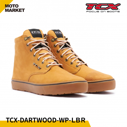 TCX 防水休閒車靴 DARTWOOD WP 亮棕色
