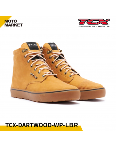 TCX 防水休閒車靴 DARTWOOD WP 亮棕色