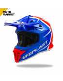 UFO 全罩安全帽 越野帽 MOTOCROSS INTREPID HELMET 藍紅