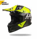 UFO 全罩安全帽 越野帽 MOTOCROSS INTREPID HELMET 灰黃