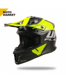 UFO 全罩安全帽 越野帽 MOTOCROSS INTREPID HELMET 灰黃