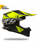 UFO 全罩安全帽 越野帽 MOTOCROSS INTREPID HELMET 灰黃