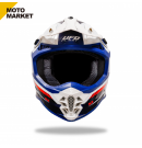 UFO 全罩安全帽 越野帽 MOTOCROSS INTREPID HELMET 藍白