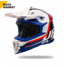 UFO 全罩安全帽 越野帽 MOTOCROSS INTREPID HELMET 藍白
