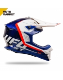 UFO 全罩安全帽 越野帽 MOTOCROSS INTREPID HELMET 藍白