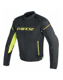 DAINESE D-FRAME TEX BLACK BLACK YELLOW FLUO JACKET